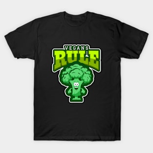 Vegans Rule T-Shirt